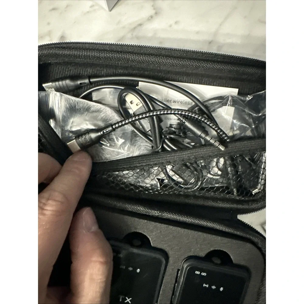 K23 Wireless Lavalier Microphone 2.4G Dual‎ Transmitter